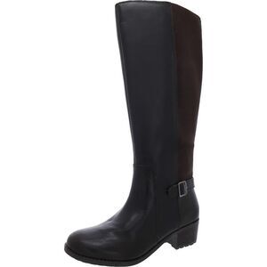 EASY SPIRIT Womens Brown Chaza Round Toe Block Heel Riding Boot 10 M WC